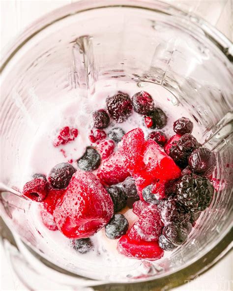 mixed-berry-smoothie-recipe-berry-delicious-mom image