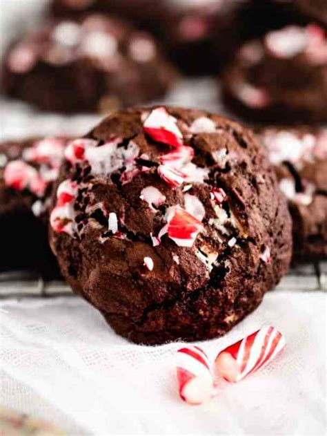 easy-chocolate-peppermint-cookies-kickass-baker image