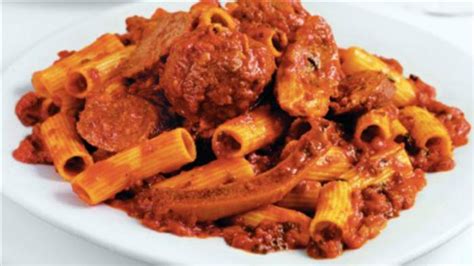 sunday-sauce-with-meatballs-sausages-and-pork-chops image
