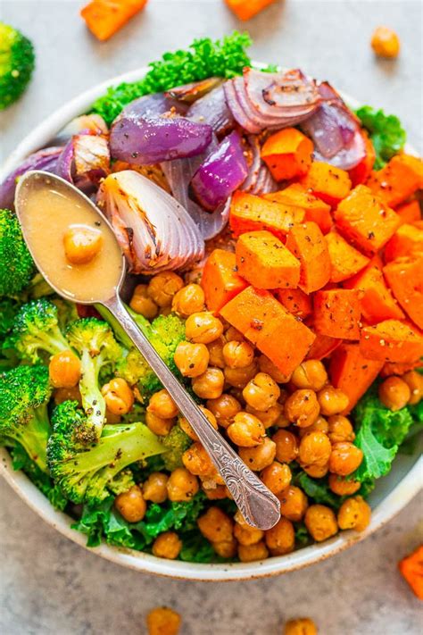 chickpea-and-sweet-potato-bowls-healthy-averie-cooks image