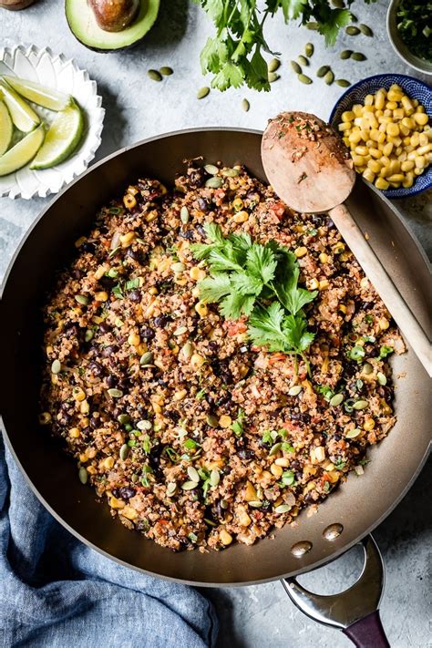mexican-quinoa-recipe-one-pan-foolproof-living image
