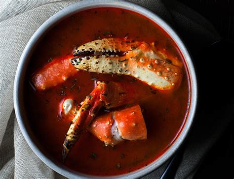 rich-roasted-red-pepper-crab-soup-honest-cooking image