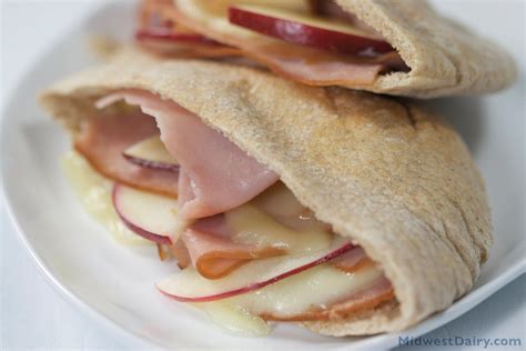 ham-it-up-pita-pockets-recipe-midwest-dairy image