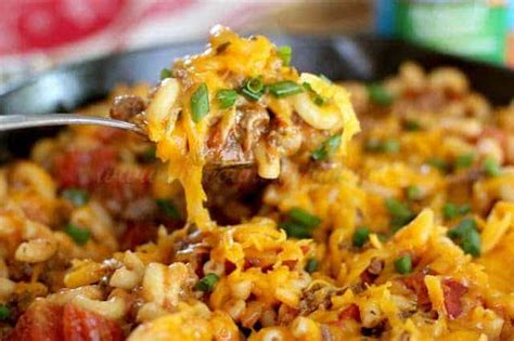easy-cheesy-macaroni-skillet-the-country-cook image