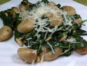 brown-butter-gnocchi-with-spinach-and-pine-nuts image
