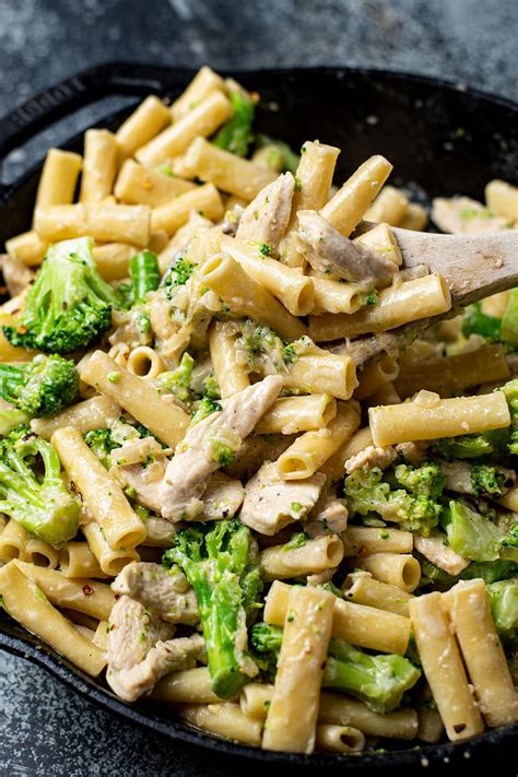chicken-broccoli-ziti-recipe-kitchen-swagger image