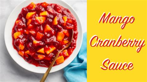 try-our-mango-cranberry-sauce image