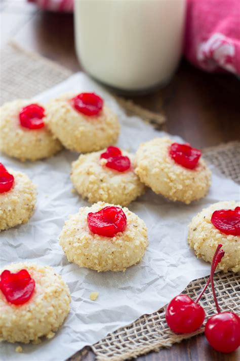 cherry-cream-cheese-cookies-kristines-kitchen image