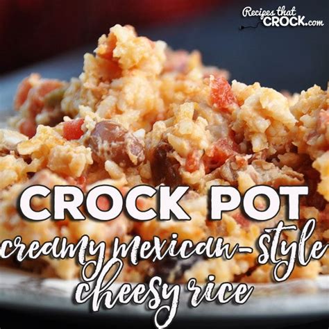 creamy-mexican-style-crock-pot-cheesy-rice image