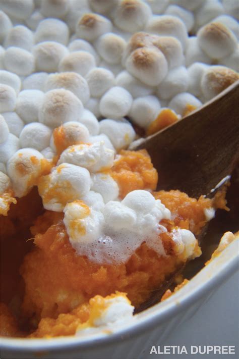 sweet-potato-souffl-with-marshmallows-aletia-dupree image