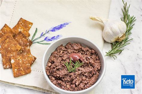 tapenade-recipe-low-carb-olive-garlic-savory image