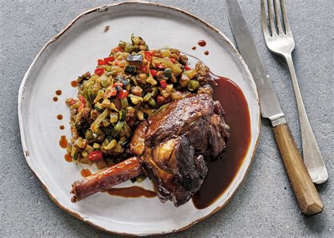 slow-cooked-lamb-shank-with-braised-vegetables image