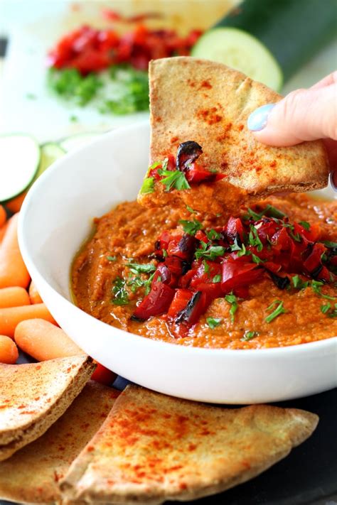 skinny-roasted-red-pepper-hummus-kims-cravings image