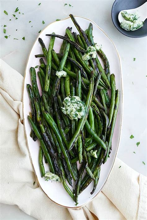 herb-and-garlic-butter-green-beans-its-a-veg image