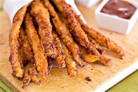 crispy-chicken-stix-with-3-dipping-sauces-the-cozy image