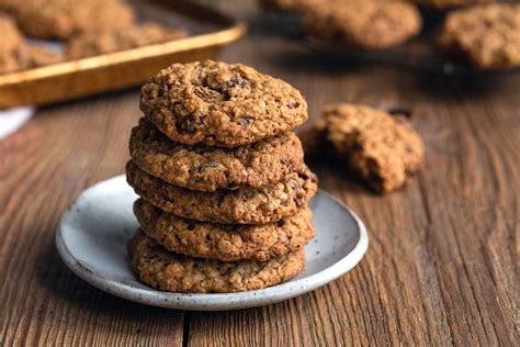 gluten-free-oatmeal-cookies-recipe-king-arthur-baking image