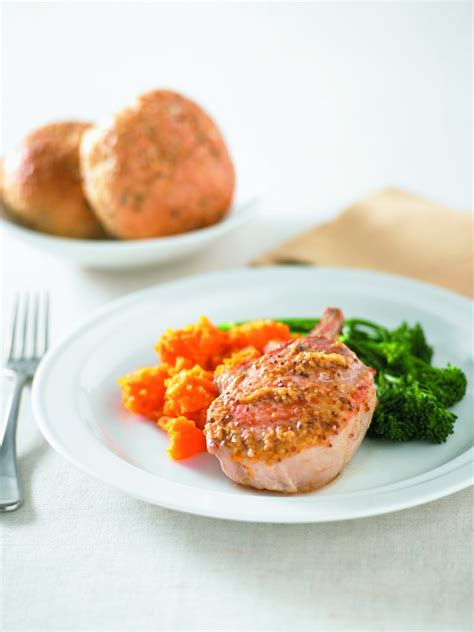 orange-and-ginger-pork-with-kumara-mash-healthy image