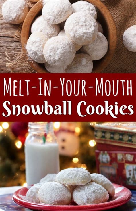 snowball-cookies-melt-in-your-mouth image