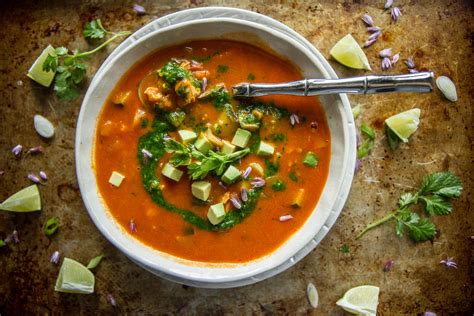 southwestern-chicken-vegetable-soup-with-spicy image