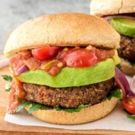 vegan-burger-high-protein-wellplatedcom image