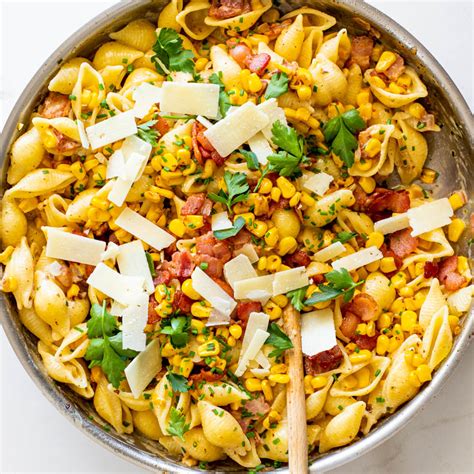 creamy-bacon-corn-pasta-simply-delicious image
