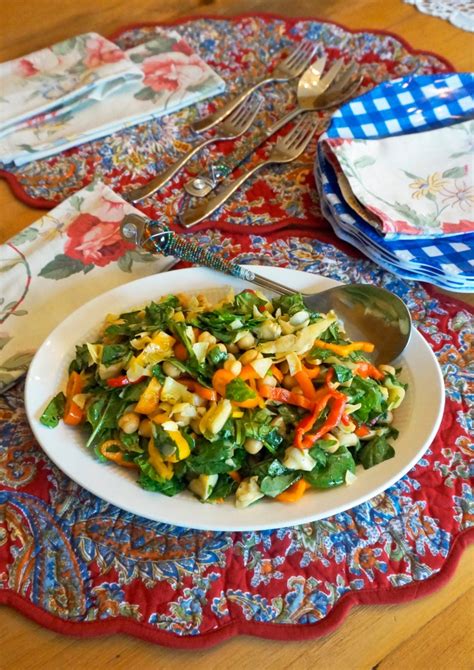 chickpea-and-artichoke-salad-jazzy-vegetarian image