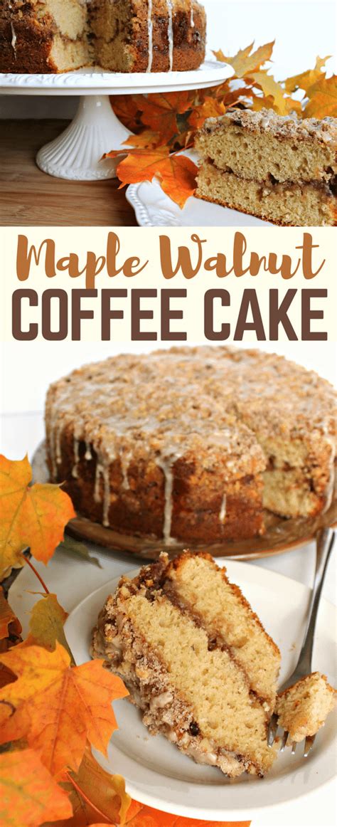 maple-walnut-coffee-cake-with-maple-glaze image