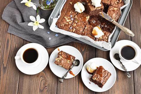 salted-chocolate-hazelnut-brownies image