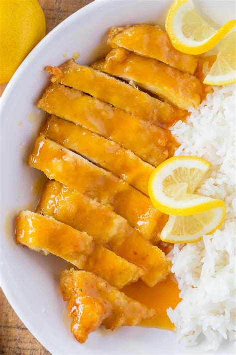 chinese-lemon-chicken-dinner-then-dessert image