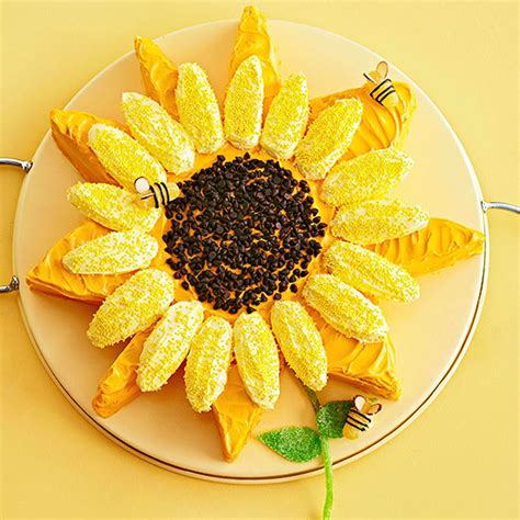 sunflower-cake-better-homes-gardens image