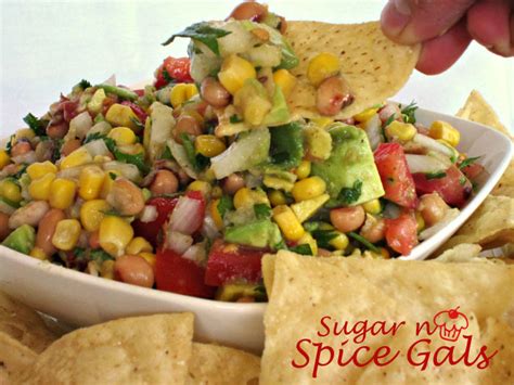 avocado-and-black-eyed-pea-salsa-sugar-n-spice image