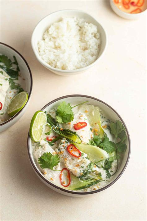 coconut-poached-cod-with-ginger-and-lime image