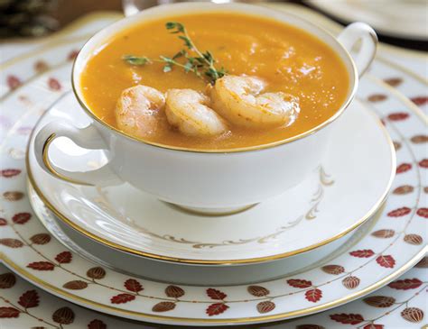 butternut-squash-shrimp-soup-teatime-magazine image