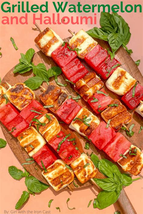 halloumi-cheese-and-watermelon-grilled-skewers image