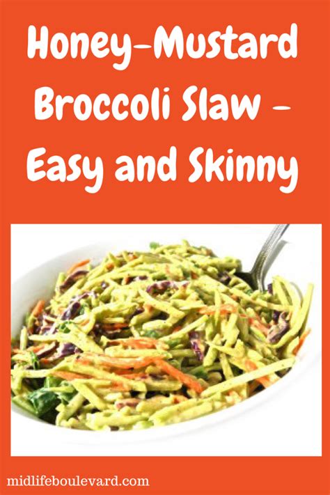 honey-mustard-broccoli-slaw-easy-and-skinny image