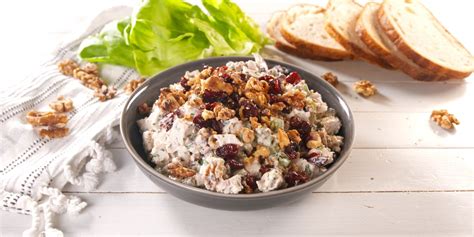 best-cranberry-walnut-chicken-salad-delish image