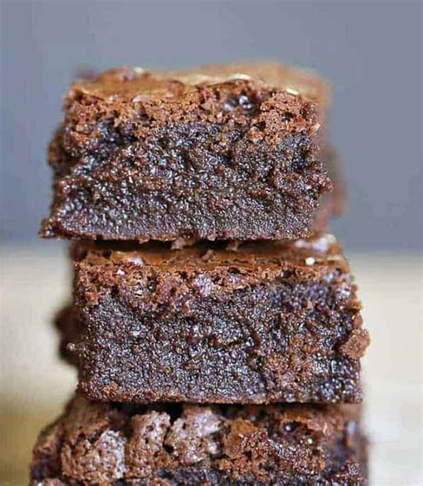 rich-fudgy-flourless-brownies-the-baking-chocolatess image
