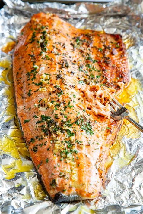 baked-salmon-in-foil-with-garlic-rosemary-and image