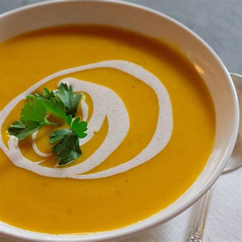 pumpkin-cream-soup-recipe-food-wine image
