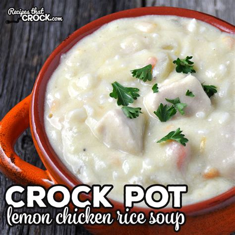 crock-pot-lemon-chicken-rice-soup-recipes-that image