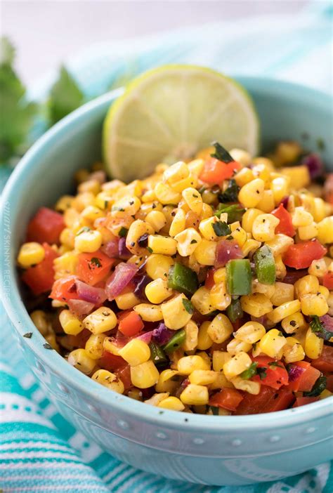southwest-cilantro-lime-corn-salad-the-chunky-chef image