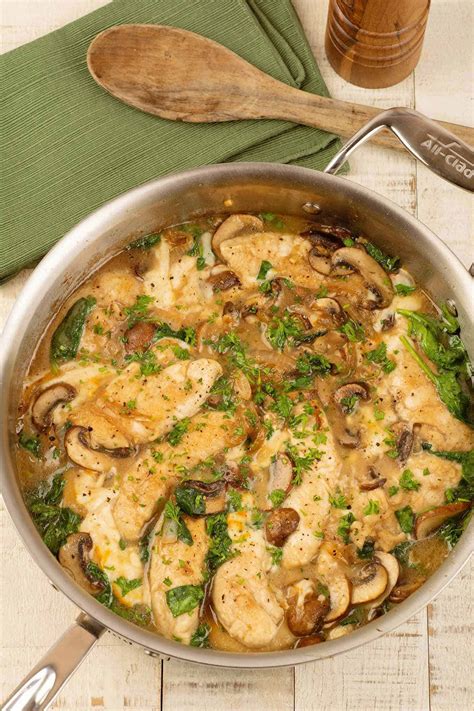 one-pan-smothered-chicken-and-mushrooms image