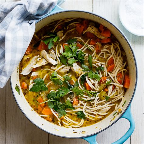 easy-chicken-noodle-soup-recipe-simply-delicious image