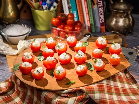 cream-cheese-stuffed-cherry-tomatoes-so-delicious image
