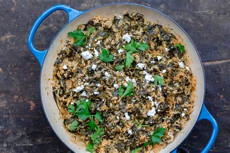spanakorizo-greek-spinach-rice-l-the-mediterranean-dish image