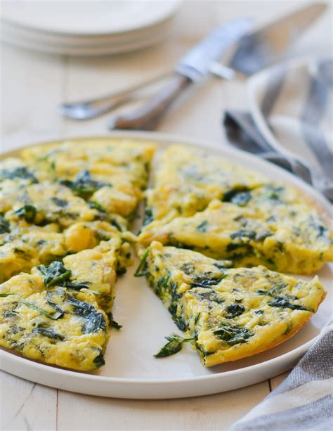 spinach-frittata image