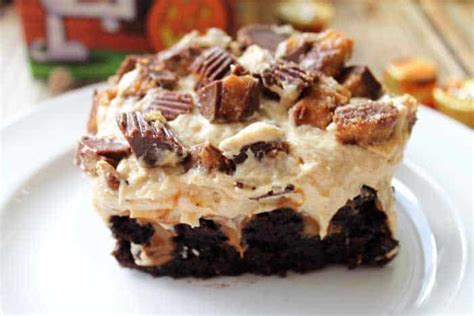 peanut-butter-brownie-poke-cake-2-cookin-mamas image