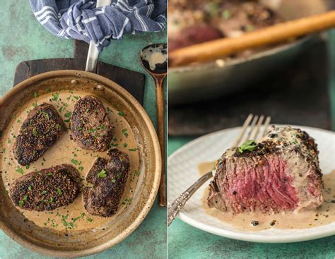 skillet-steak-with-peppercorns-and-brandy-cream-sauce image