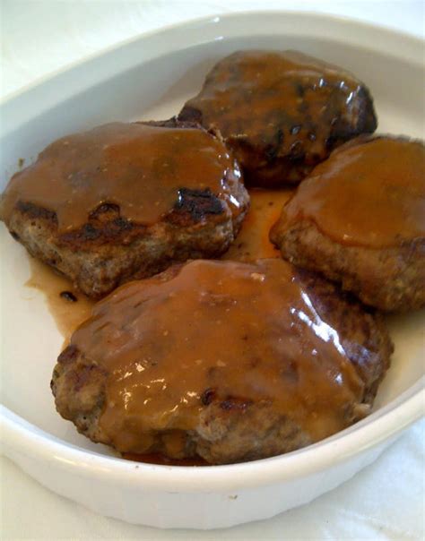 meatloaf-patties-smashed-potatoes-and-pan-gravy image