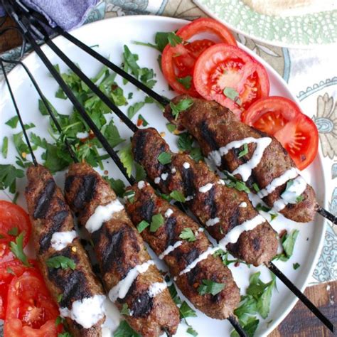 grilled-beef-kofta-kebabs-a-cedar-spoon image